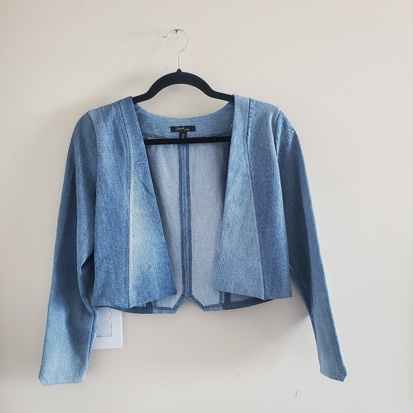 Cropped Jean Jacket - Picture 2 of 6